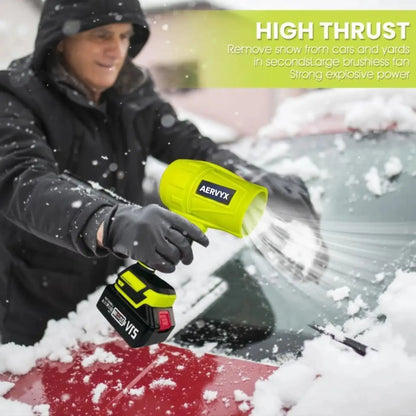 AERVYX StormPack – Cordless Leaf Blower + FREE Battery + FREE Charger